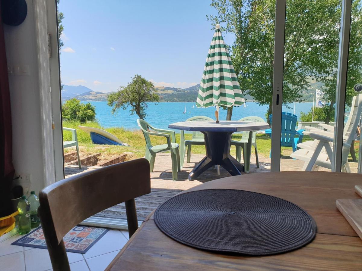 Rez De Plage-Canoe+Paddle-70M² Savines Eksteriør billede