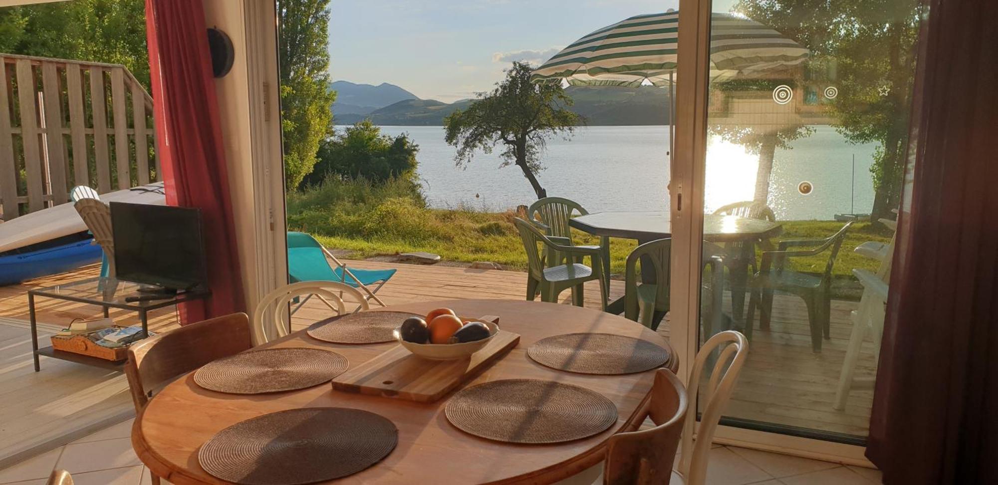 Rez De Plage-Canoe+Paddle-70M² Savines Eksteriør billede